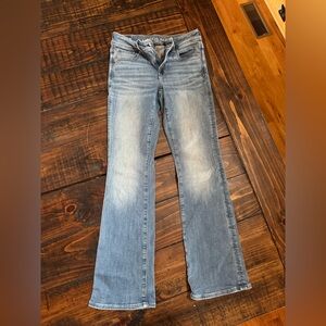 American Eagle Outfitters Light Blue Flare Jeans